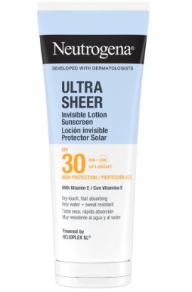 Neutrogena Ultra Sheer Invisible Hydrating Lotion Αντηλιακό Σώματος SPF30, 200ml