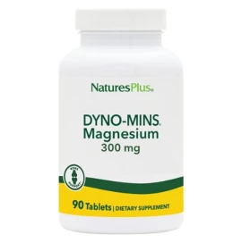Natures Plus Dyno Mins Magnesium 300mg, 90 ταμπλέτες