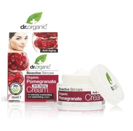Dr. Organic Pomegranate Anti-Aging Cream Αντιγηραντική Κρέμα Προσώπου με Βιολογικό Ρόδι, 50ml