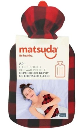 Matsuda Θερμοφόρα Νερού με Fleece Επένδυση  2,2L, 1 τεμάχιο