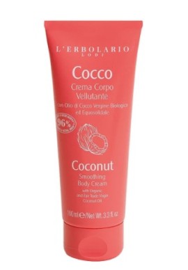 LErbolario Cocco - Crema Corpo Vellutante - Βελούδινη κρέμα Σώματος από οργανικό έλαιο καρύδας -100ml