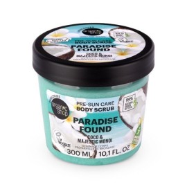 Organic Shop by Natura Siberica Paradise Found Pre-Sun Care Body Scrub Απολεπιστικό Σώματος με Καρύδα & Monoi, 300ml