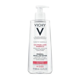 Vichy Purete Thermale Eau Micellar Minerale Water - Καθαριστικό Νερό Ντεμακιγιάζ Για Ευαίσθητη Επιδερμίδα 400ml