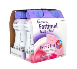 Nutricia Fortimel Extra 2 Kcal Φράουλα 4x200ml