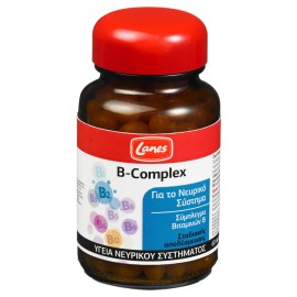 Lanes B-Complex Πλήρες Σύμπλεγμα Βιταμινών Β 60tabs