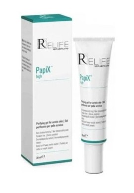 ReLife PapiX High Purifying Gel Κρέμα Τζελ για τη Φροντίδα του Λιπαρού/ Ακνεϊκού Δέρματος, 30ml