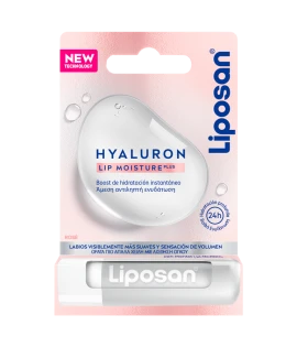 Liposan Hyaluron Lip Moisture Plus Rose για Ενυδατωμένα & Σαρκώδη Χείλη, 5,2g
