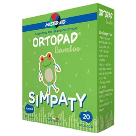 Ortopad Bamboo Junior Παιδικά Οφθαλμικά Αυτοκόλλητα 67x50mm 20τμχ