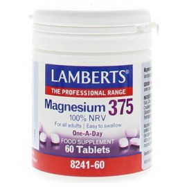 Lamberts Magnesium 375 60tabs