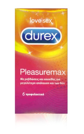 Durex Pleasuremax 6τμχ