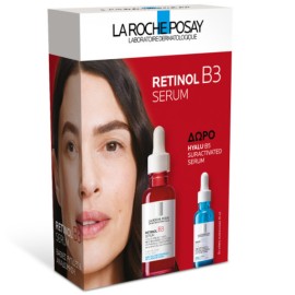 La Roche-Posay Promo Retinol B3 Serum Αντιρυτιδικός Ορός με Ρετινόλη για Ανάπλαση, 30ml & Δώρο Ηyalu B5 Suractivated Serum Ορός Επανόρθωσης & Αναπλήρωσης Όγκου, 10ml
