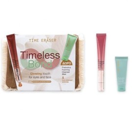 Medisei Time Eraser Timeless Bond Fluid BioConcealer Τζέλ Ματιών, 20ml & Δώρο Prebiotics Αφρός Καθαρισμού Προσώπου, 20ml, 1σετ