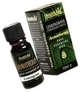 Health Aid Aromatherapy Lemongrass Oil ( cymbopogon ciratus) 10ml