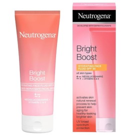 Neutrogena Bright Boost Hydrating Face Fluid SPF30 Κρέμα Προσώπου Αντιγήρανσης & Λάμψης 50ml