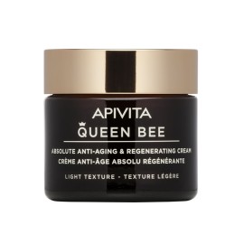 Apivita Queen Bee Absolute Anti Aging & Regenerating Light Texture Cream Κρέμα Απόλυτης Αντιγήρανσης & Αναγέννησης Ελαφριάς υφής 50ml
