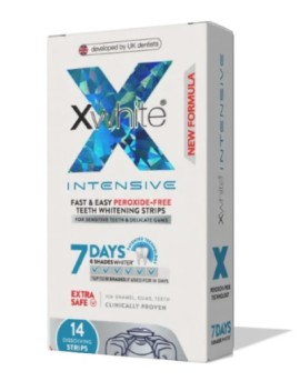 XWhite Intensive 7 Days 14ταινίες (Οδοντικές Ταινίες Λεύκανσης 7 Ημερών)