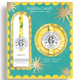 Roger&Gallet Promo Cedrat Eau Parfume Wellbeing Fragrant Water, 30ml & Μπάρα Σαπουνιού, 100g, 1σετ