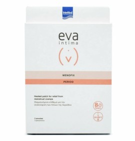 InterMed  Eva Intima MenoFix Period Θερμενόμενο Επίθεμα για την Ανακούφηση των Πόνων της Περιόδου, 3 τεμάχια