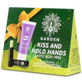 Garden Promo Kiss & Hold Hands Exotic Aloe Vera Με Lip Care Aloe Vera 5.2gr & Κρέμα Χεριών Πλούσιας Υφής 30ml