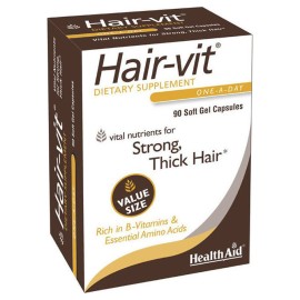 Health Aid Hair-Vit 90 κάψουλες