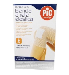 Pic Solution Bend A Rete Ελαστικός Δικτυωτός Επίδεσμος για την Κνήμη και Γόνατο 1τμχ