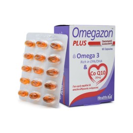Health Aid Omegazon Plus One A Day Omega 3 & CoQ10 60caps