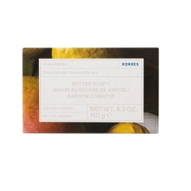 Korres Butter Soap Guava Mango Σαπούνι Σώματος Guava Mango 150gr