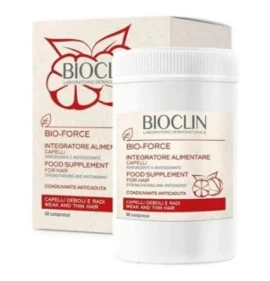 Bioclin Bio-Force Συμπλήρωμα Διατροφής για Ενδυνάμωση των Μαλλιών, 60 ταμπλέτες