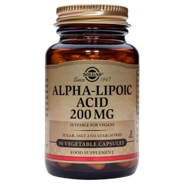 Solgar Alpha Lipoic Acid 200mg 50vcaps