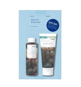 Korres Gift Set Αμπέλι Σαντορίνης Αφρόλουτρο 250ml & Γαλάκτωμα Σώματος 200ml