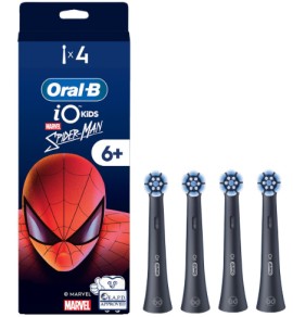 Oral -B iO Kids 6+ Marvel Spiderman Ηλεκτρική Κεφαλή Οδοντόβουρτσας 4τμχ