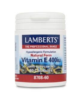 Lamberts Vitamin E 400iu  60 caps