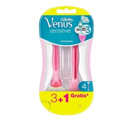 Gillette Venus Sensitive Ξυριστικές Μηχανές Μιας Χρήσης 3+1 τεμάχια