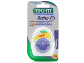 Gum 3220 Ortho Floss Οδοντικό Νήμα Κατάλληλο για Ορθοδοντικούς Μηχανισμούς, 50 Χρήσεις