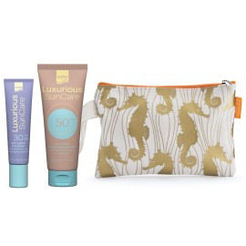 Intermed Promo Luxurious Suncare Anti-Aging Eye Cream Spf 30, 15ml & Silk Cove Natural Beige BB Cream Spf50, 75ml