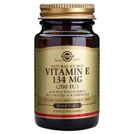 Solgar Vitamin E 134MG 200iu 50 μαλακές κάψουλες