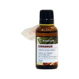 Kanavos Cinnamon, Αιθέριο Έλαιο Κανέλα 30ml
