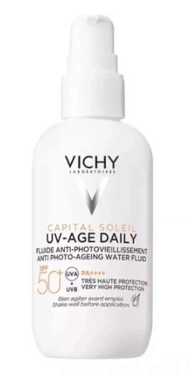 Vichy Capital Soleil UV-AGE Αντηλιακό Προσώπου κατά της Φωτογήρανσης SPF50+ 80ml