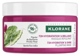Klorane Μάσκα Όγκου, Ενυδάτωσης & Λάμψης με Φραγκόσυκο, 250ml