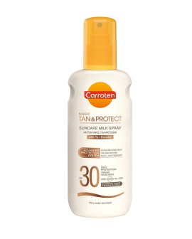 Carroten Magic Tan & Protect Suncare Milk Spray spf30 200ml