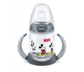 Nuk  First Choise Μπιμπερό εκπαίδευσης Γκρι Mickey 6-18m