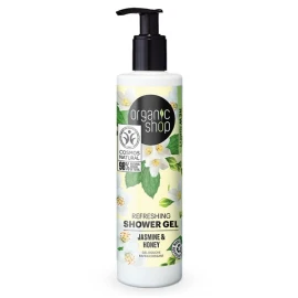 Organic Shop Αναζωογονητικό Αφρόλουτρο Γιασεμί & Μέλι, 280ml