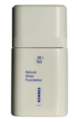 Korres Natural Sheer Foundation 02 Medium, 30ml