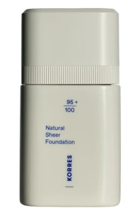 Korres Natural Sheer Foundation 02 Medium, 30ml