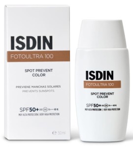 ISDIN Fotoultra 100 Spot Prevent Color SPF 50+ Αντηλιακό Προσώπου κατά των Κηλίδων, 50ml