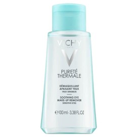 Vichy Purete Thermale Soothing Eye Make-Up Remover Ντεμακιγιάζ Mατιών για Eυαίσθητα Mάτια 100ml