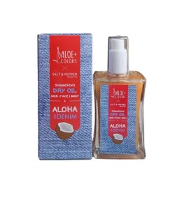 Aloe+ Colors Shimmering Dry Oil Aloha in Denim 100ml