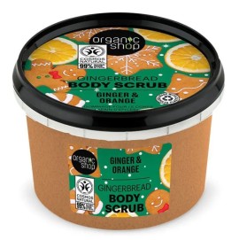Organic Shop Gingerbread Body Scrub Απολεπιστικό Σώματος με Ginger & Πορτοκάλι 250ml